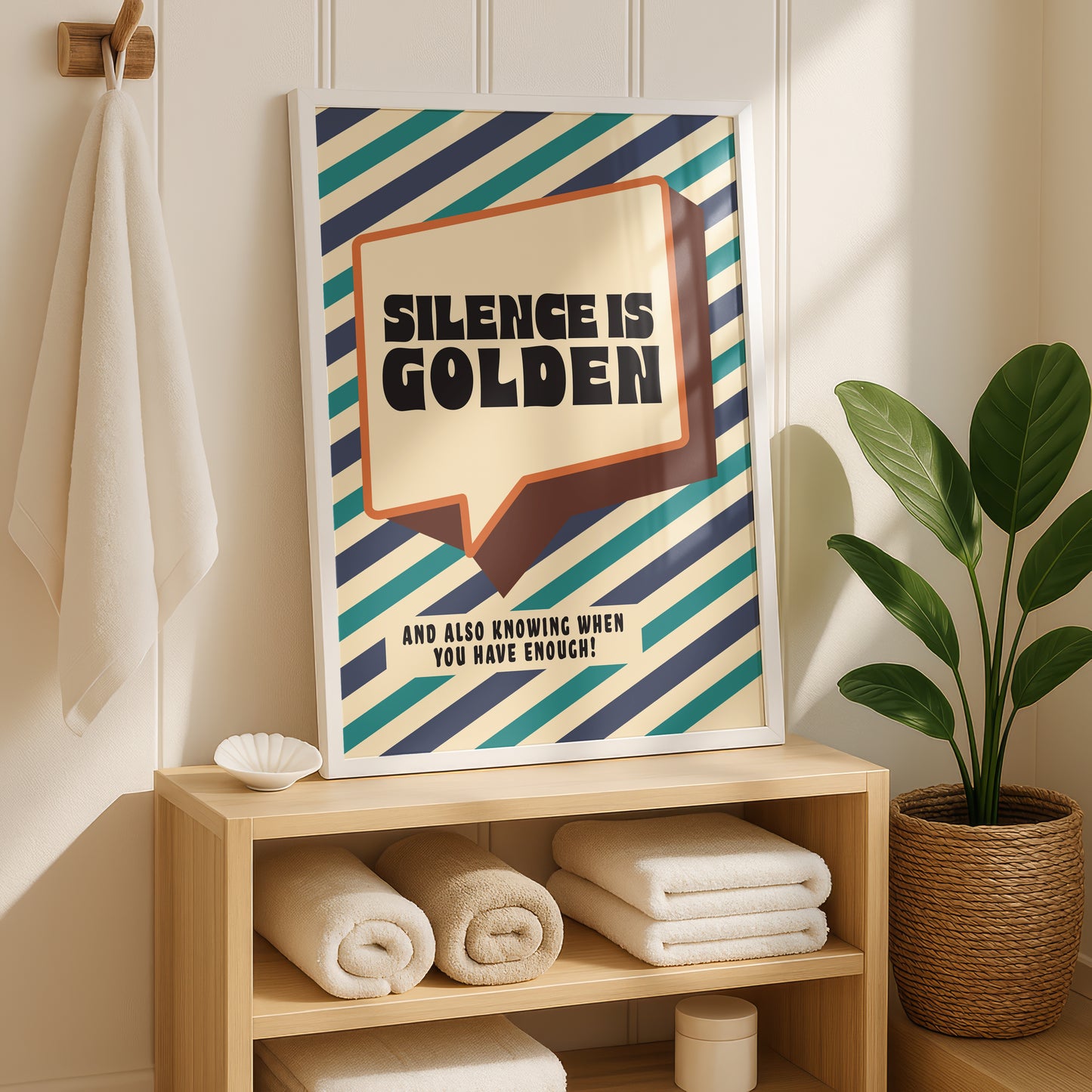Posters - Silence Is Golden