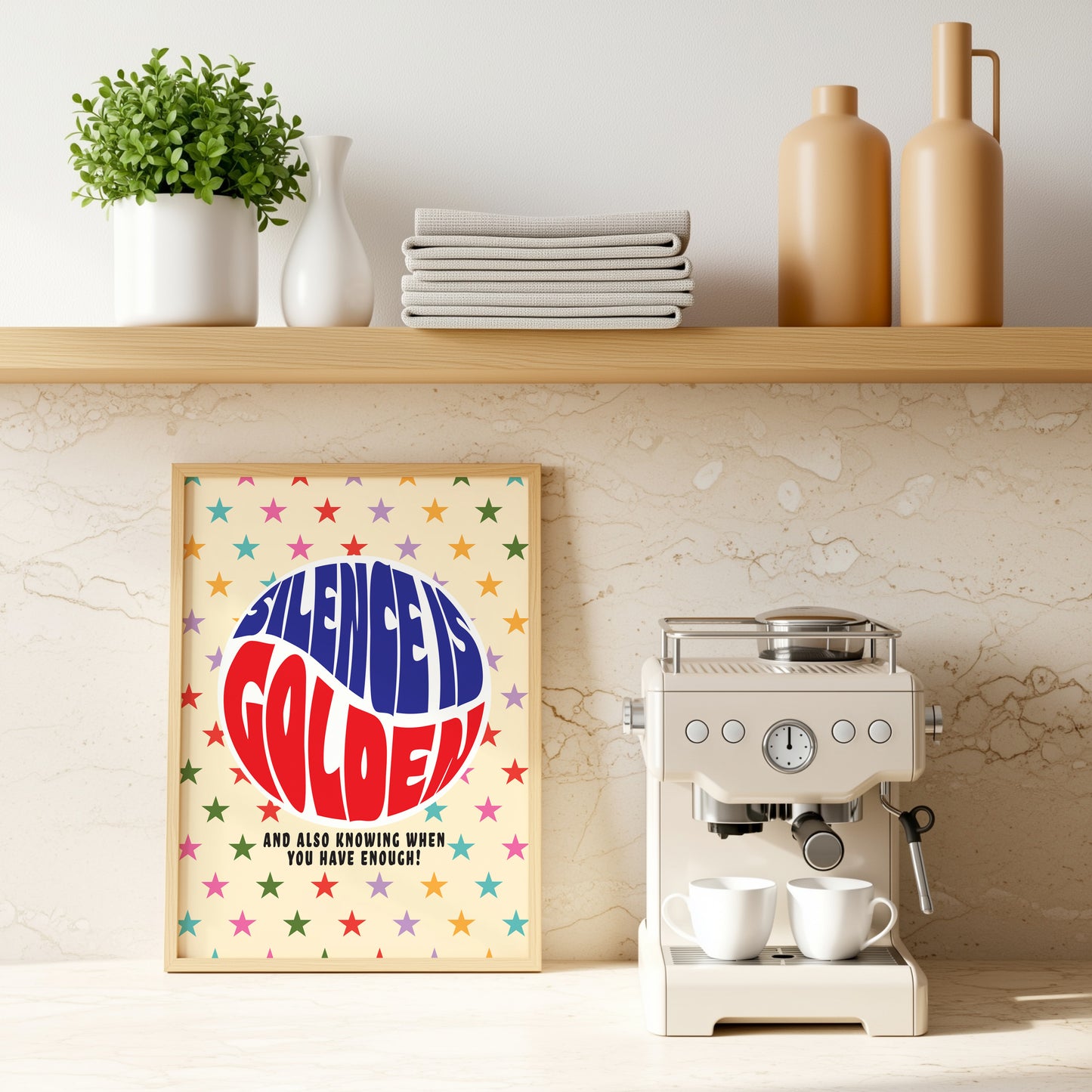 Posters - Silence Is Golden