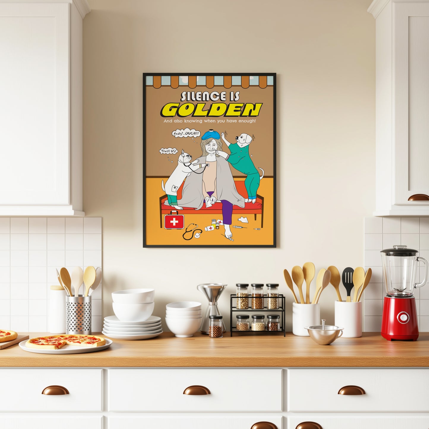 Posters - Silence Is Golden