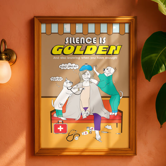 Posters - Silence Is Golden