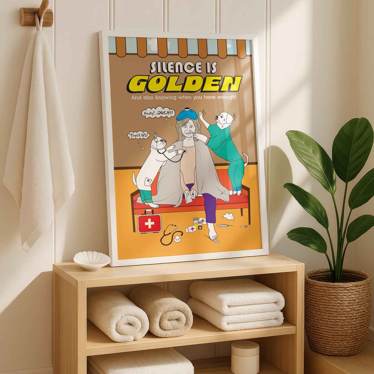 Posters - Silence Is Golden