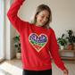 Sweatshirt Unisex Organic _ Stop Stressing Over Shit 1