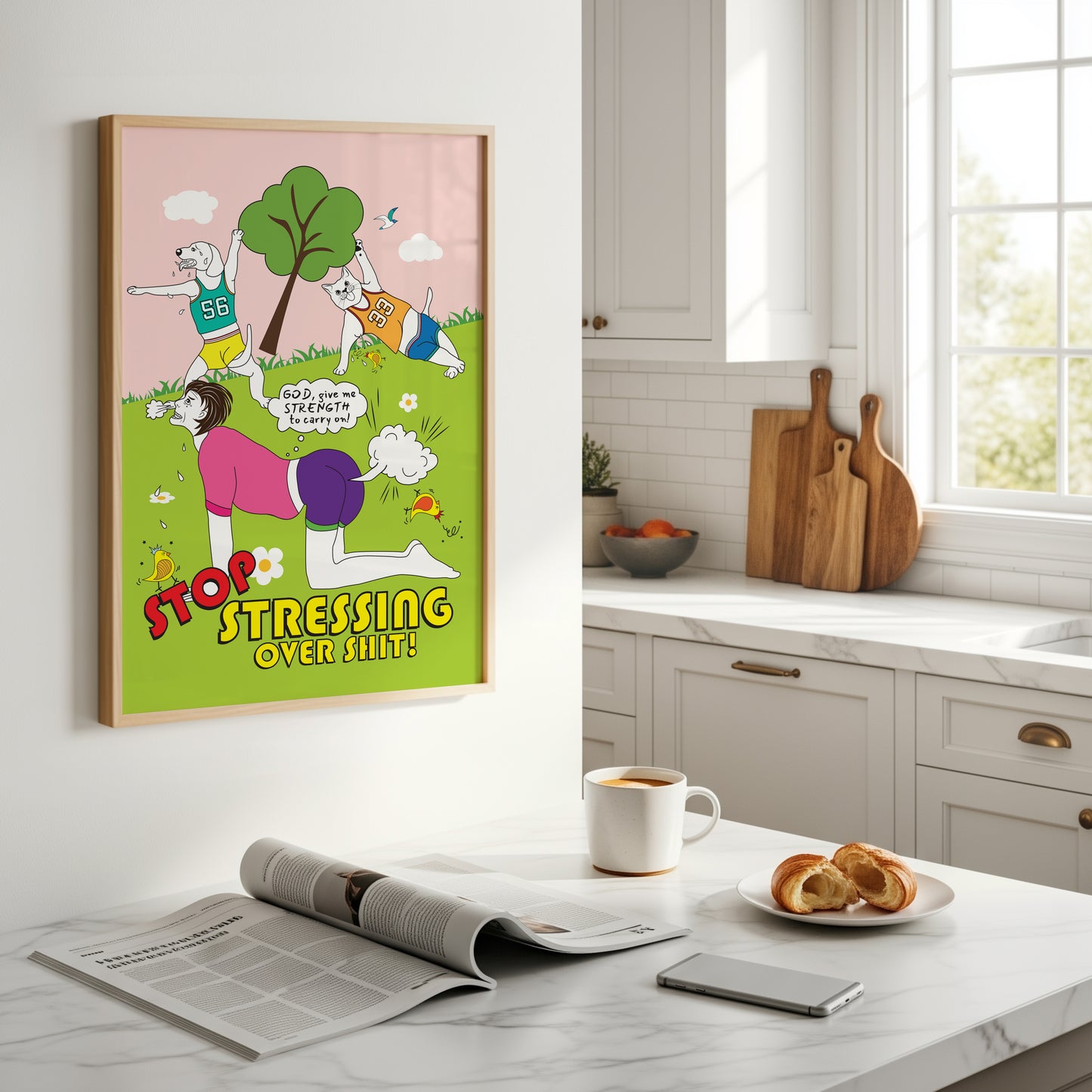 Posters - Stop Stressing Over Shit