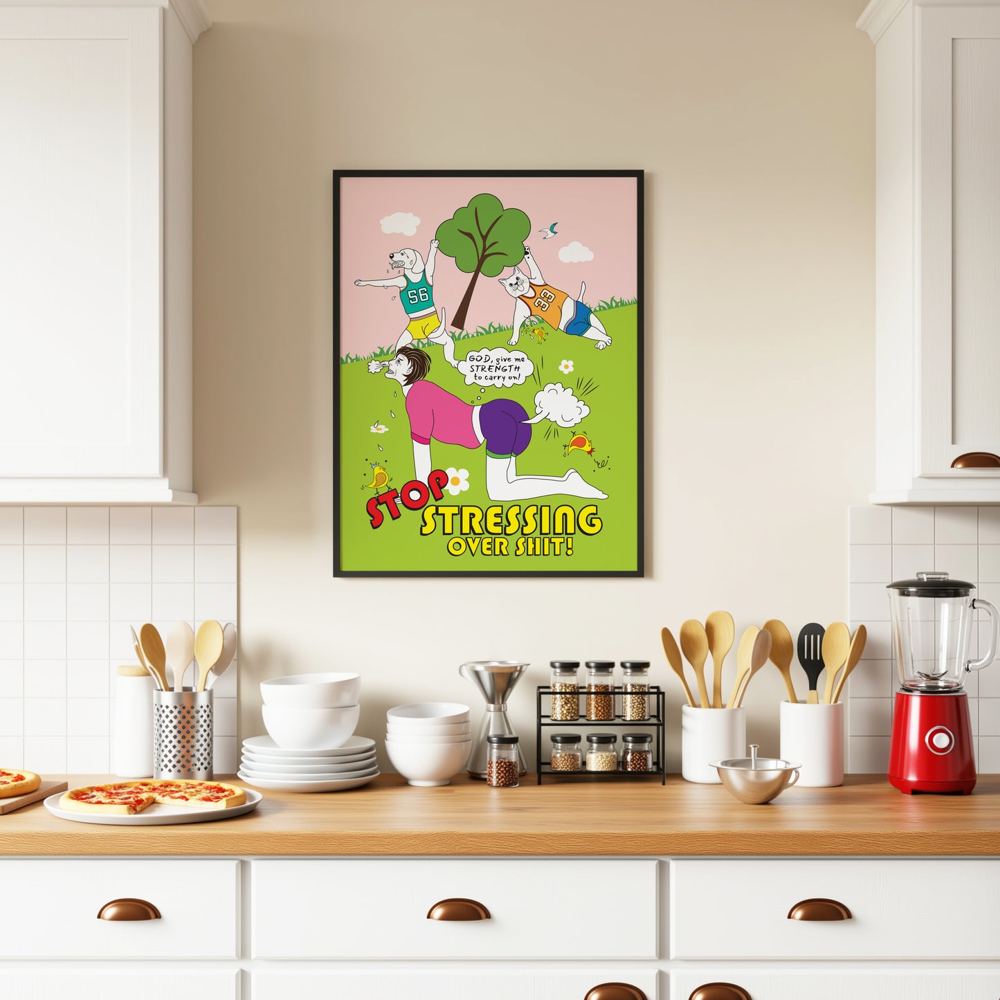 Posters - Stop Stressing Over Shit