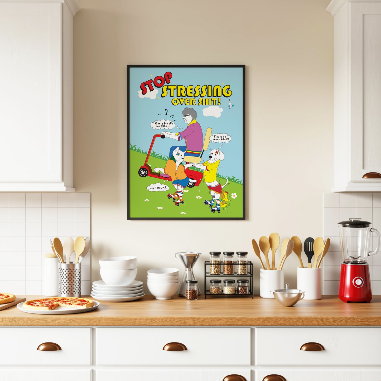 Posters - Stop Stressing Over Shit