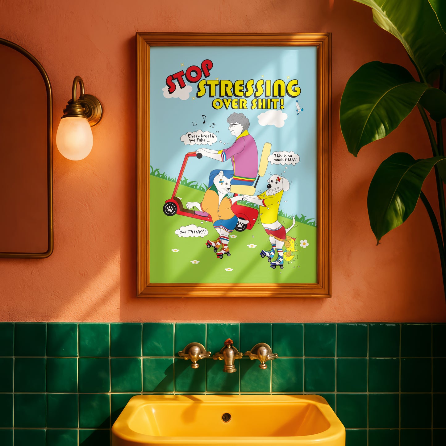 Posters - Stop Stressing Over Shit