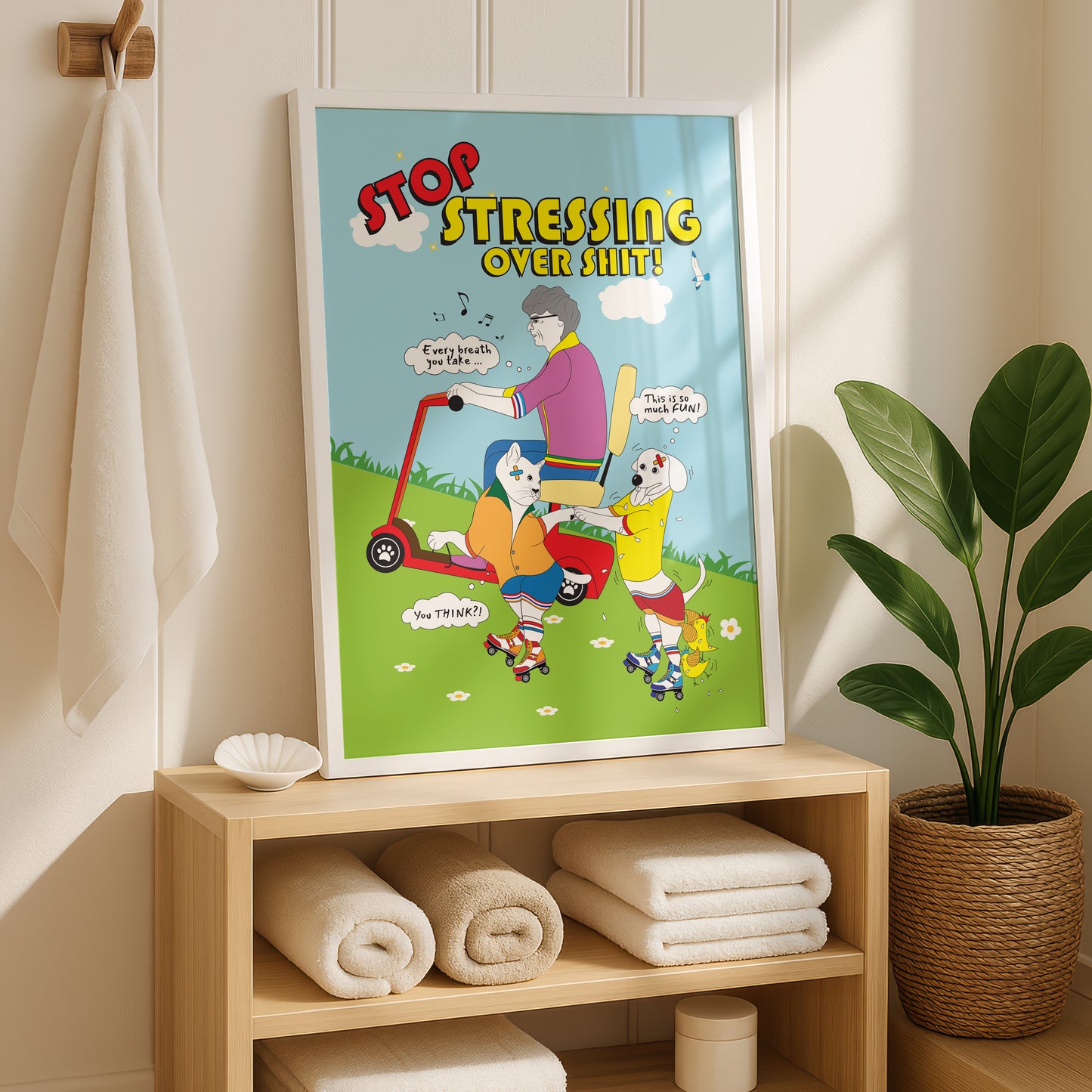 Posters - Stop Stressing Over Shit