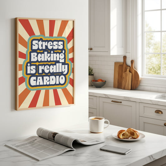 Posters  - Stress Baking Cardio