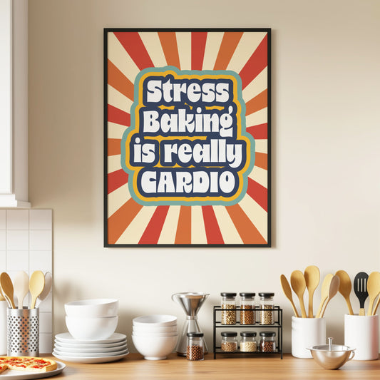 Posters  - Stress Baking Cardio