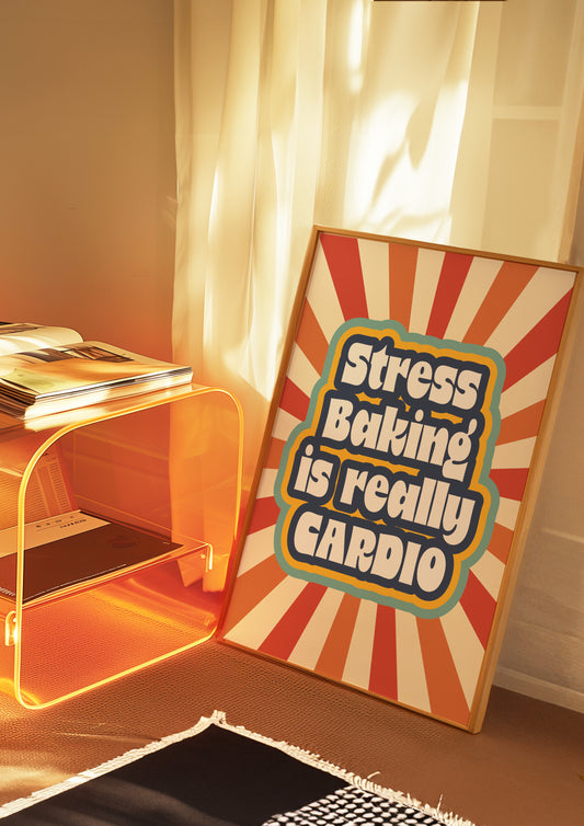 Posters  - Stress Baking Cardio