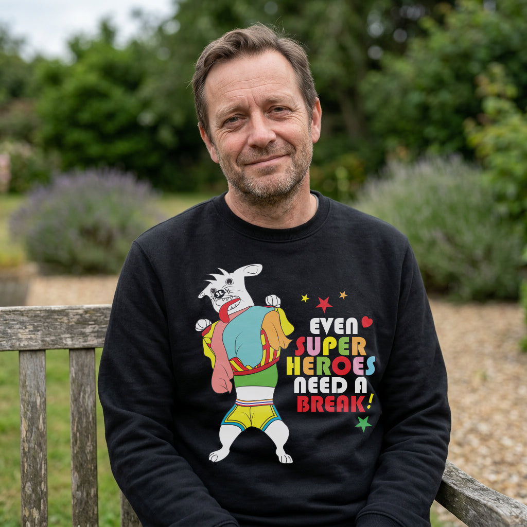 Sweatshirt Unisex Organic _ Superheroes