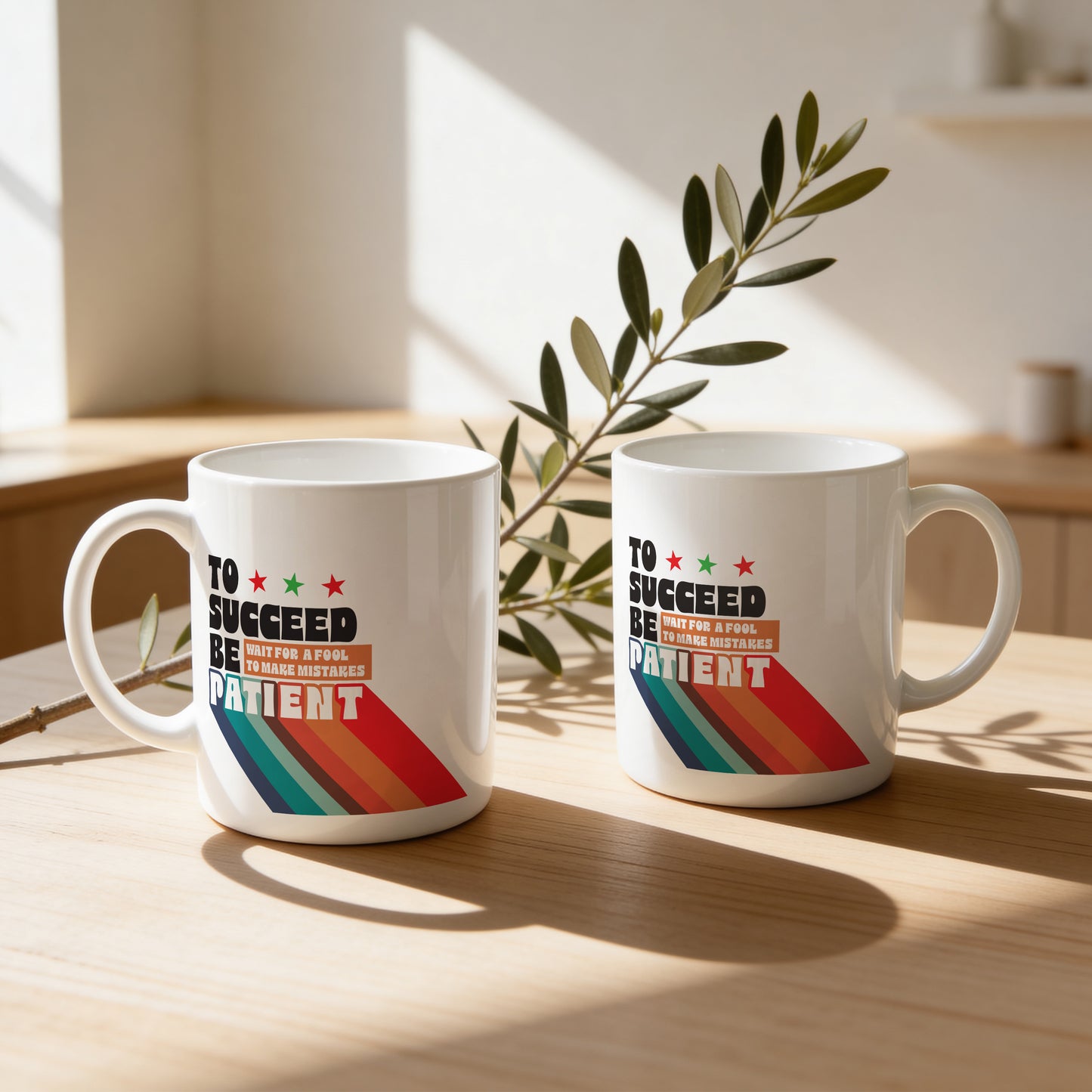 Mug _ To Succeed Be Patient - 1