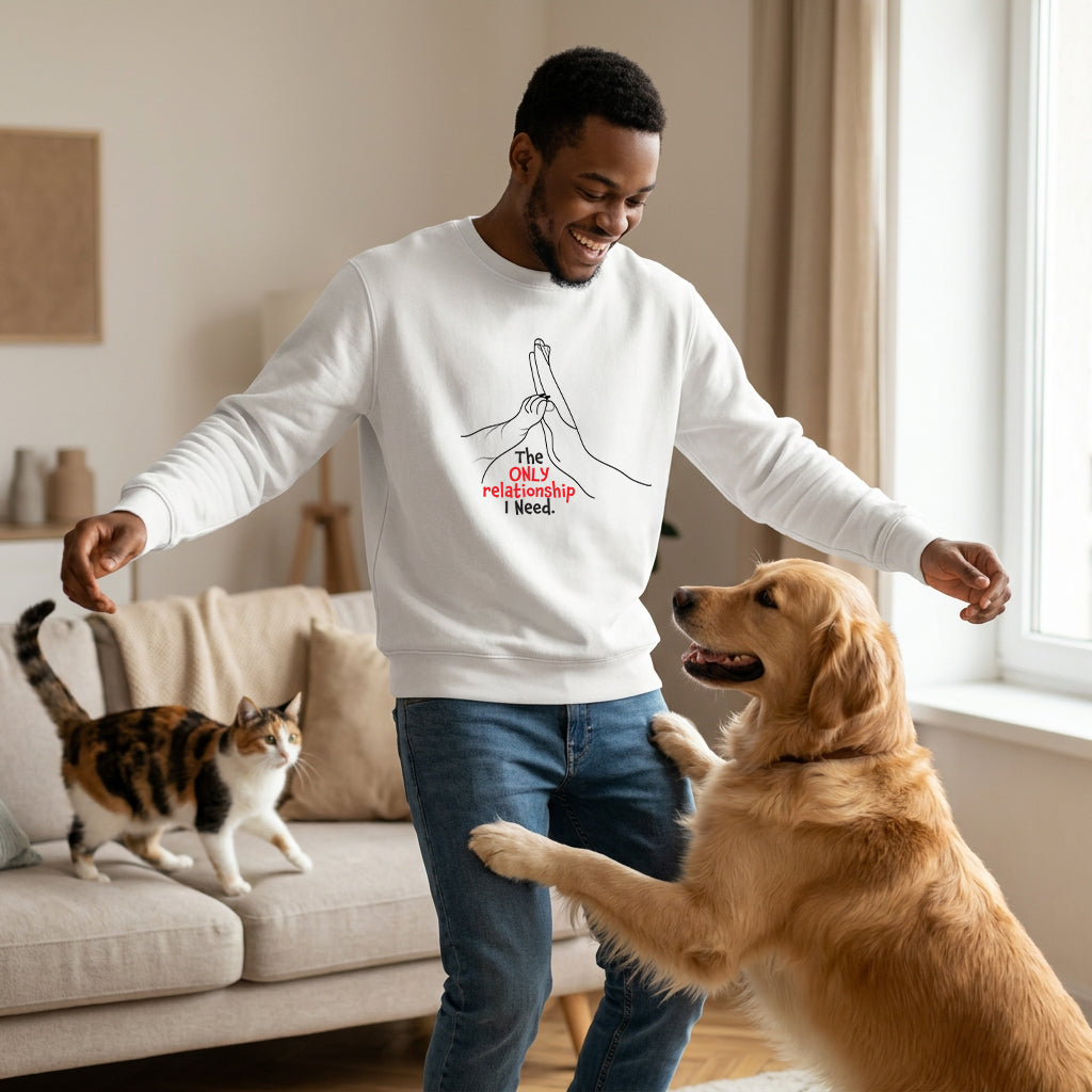 Sweatshirt Unisex organic _ The Only Relationship Needed