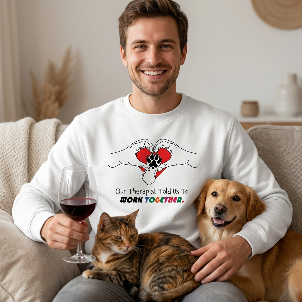 Sweatshirt Unisex Organic _ Therapist