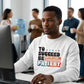 Sweatshirt Unisex Organic _ To Succeed Be Patient 1