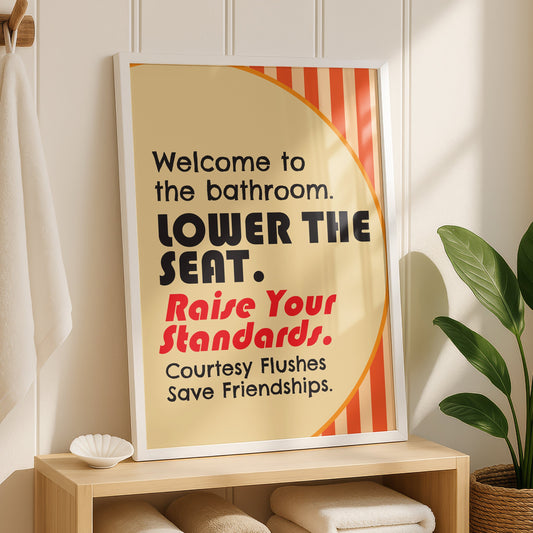 Posters - Toilet Rule _ 05