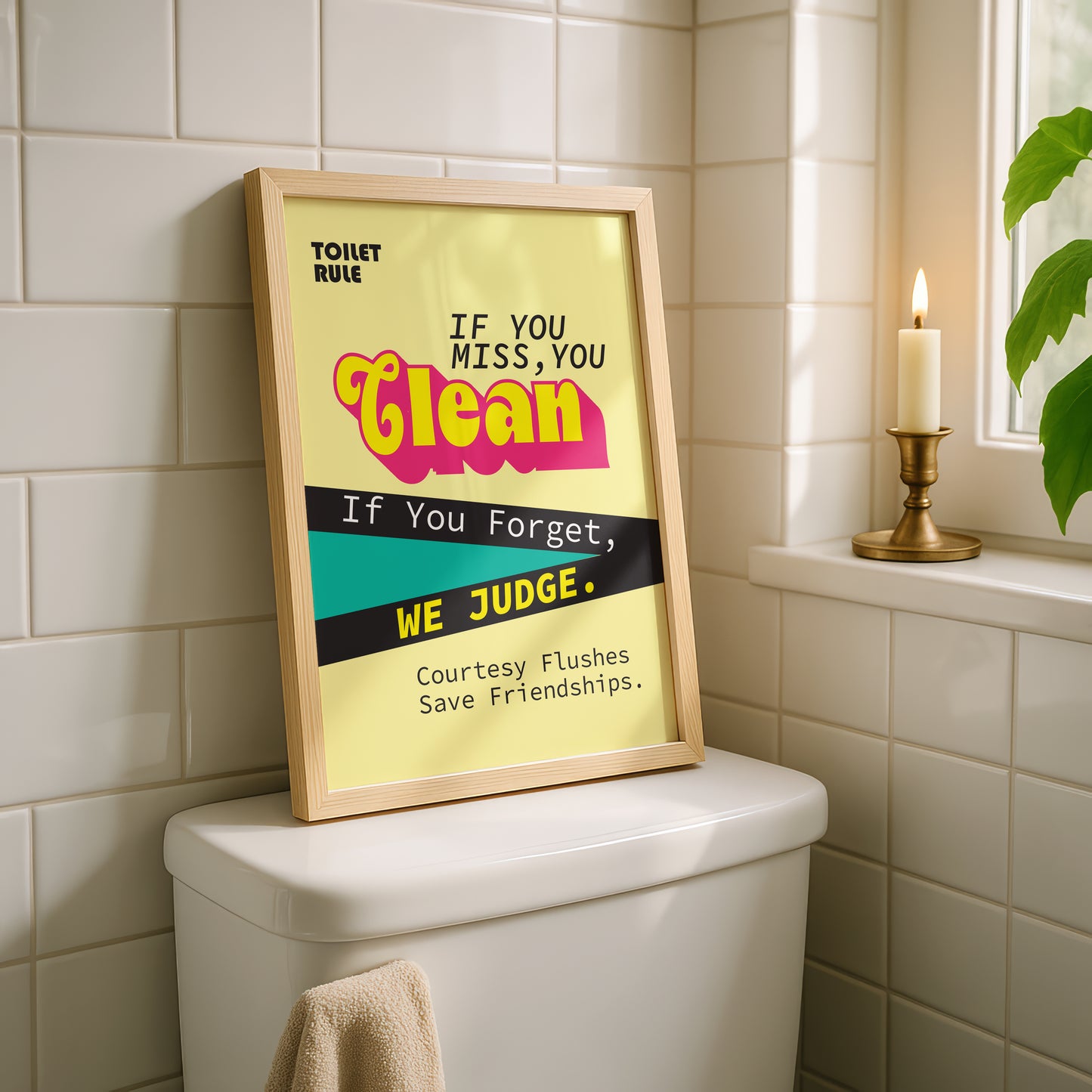 Posters - Toilet Rule _ 01