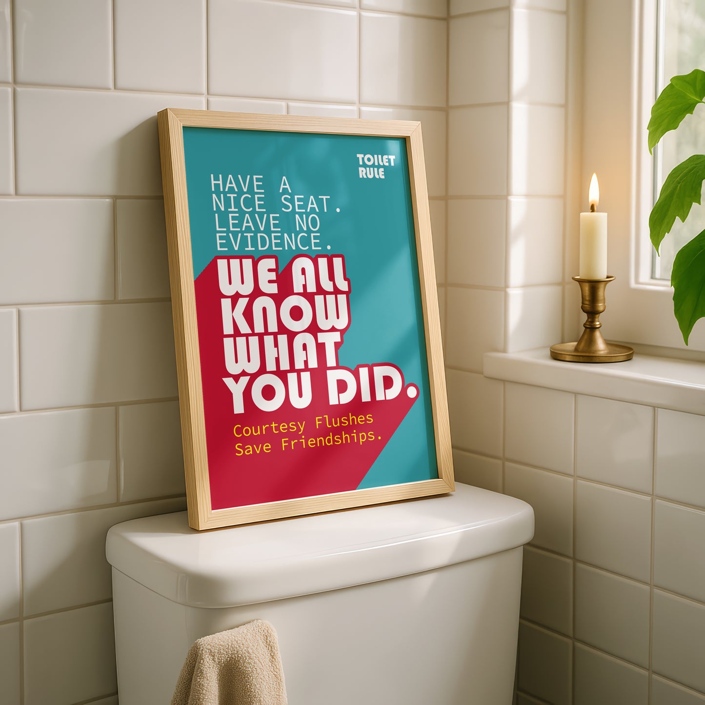 Posters - Toilet Rule _ 03