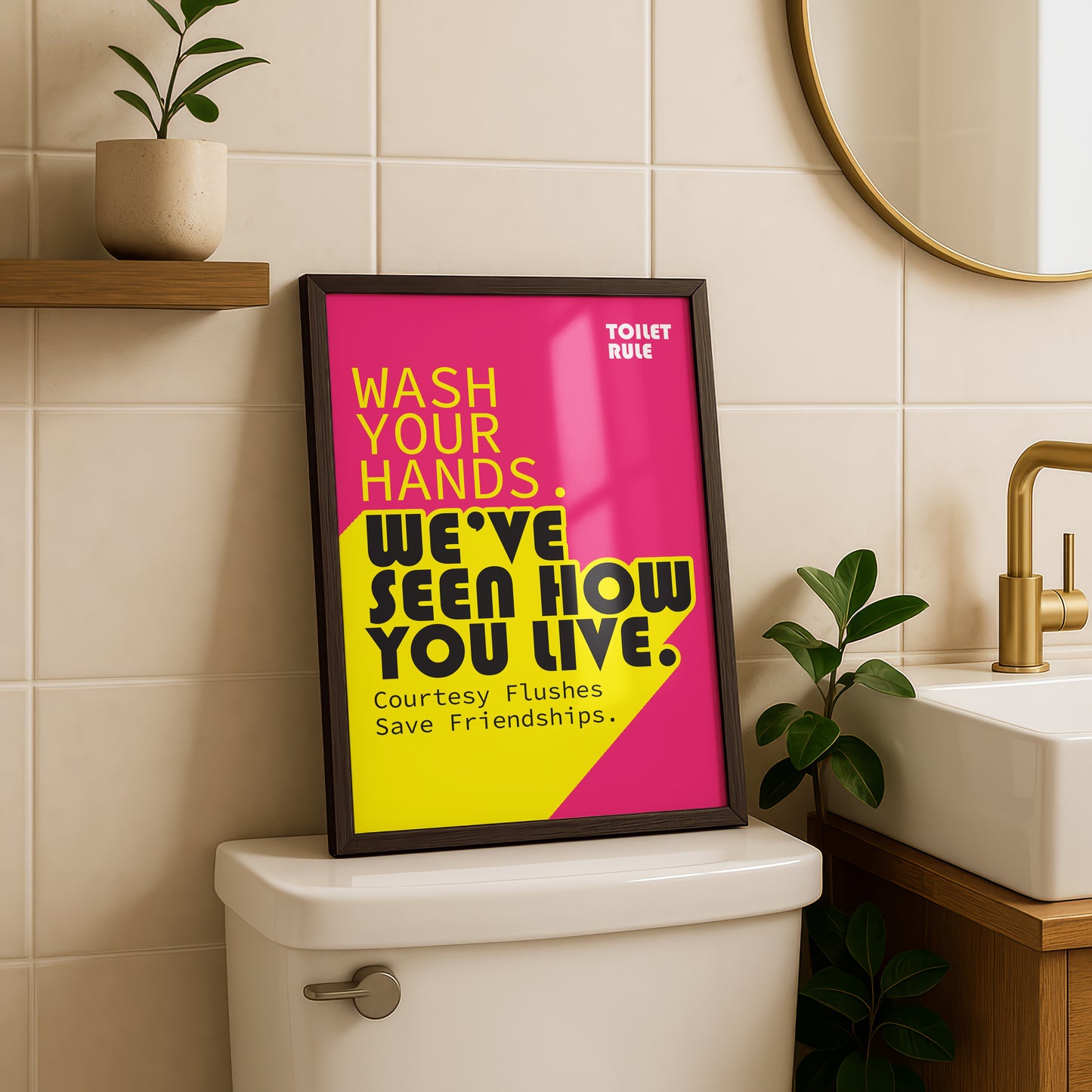 Posters - Toilet Rule _ 02