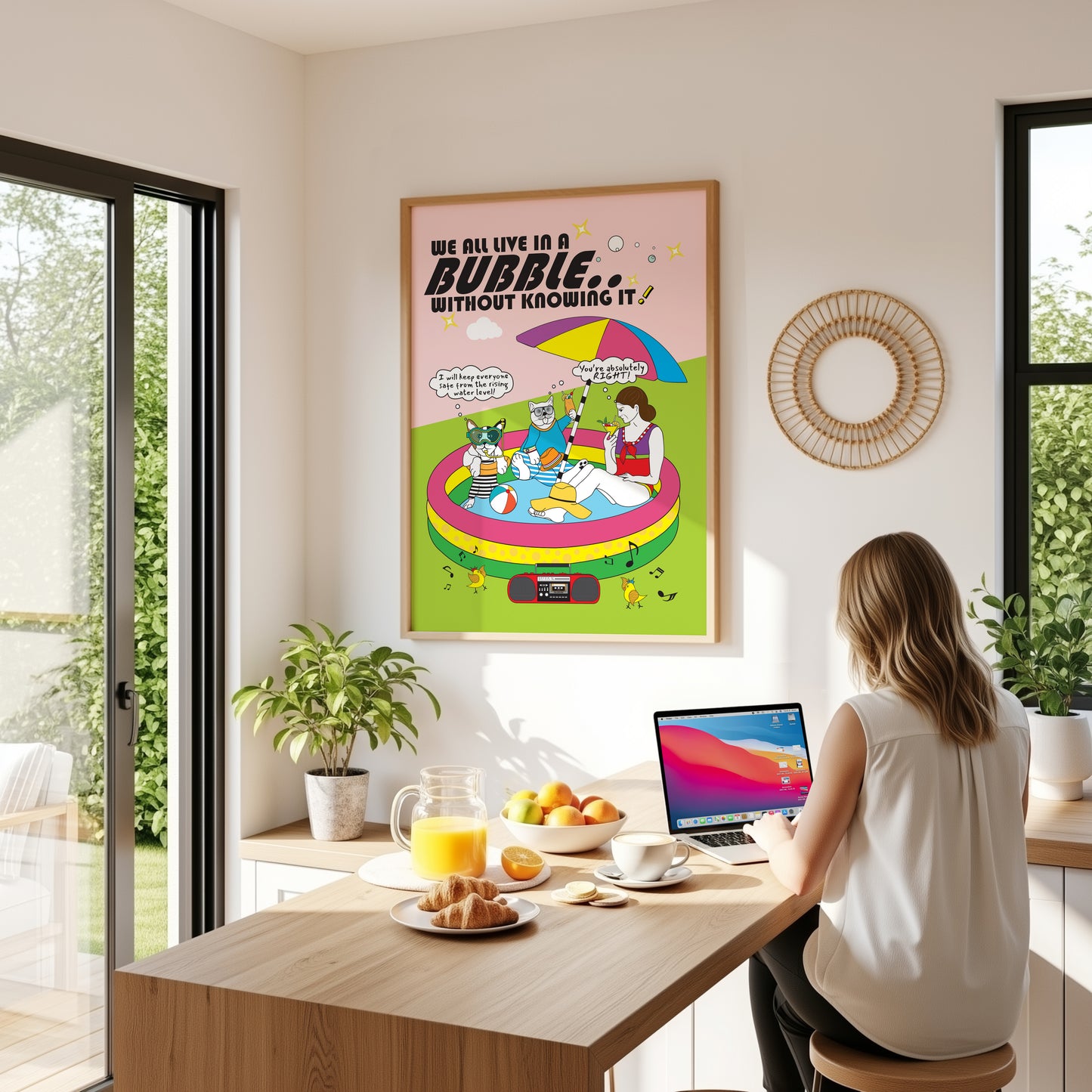 Posters - We All Live In A Bubble