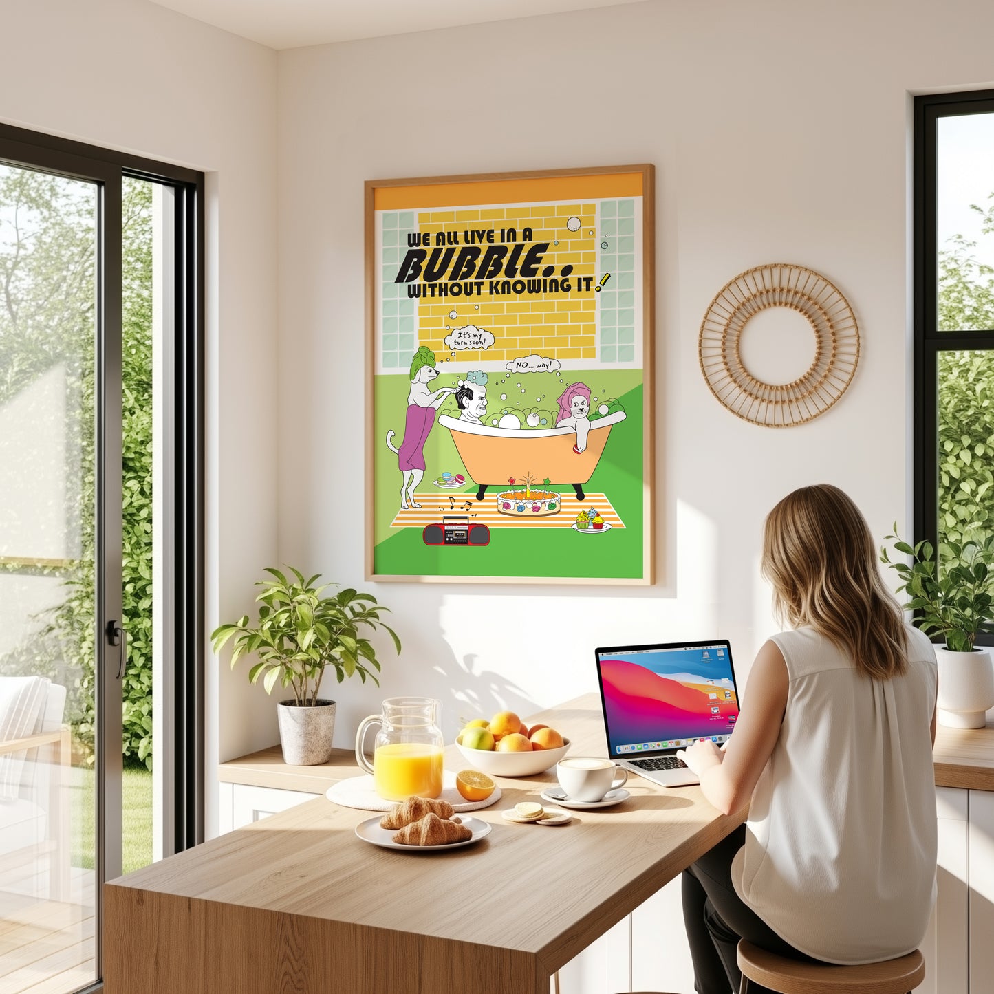 Posters - We All Live In A Bubble