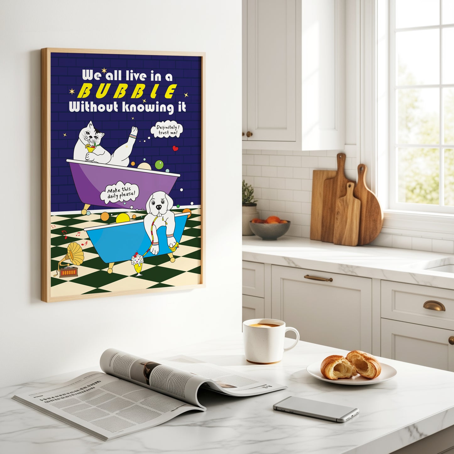 Posters - We All Live In A Bubble