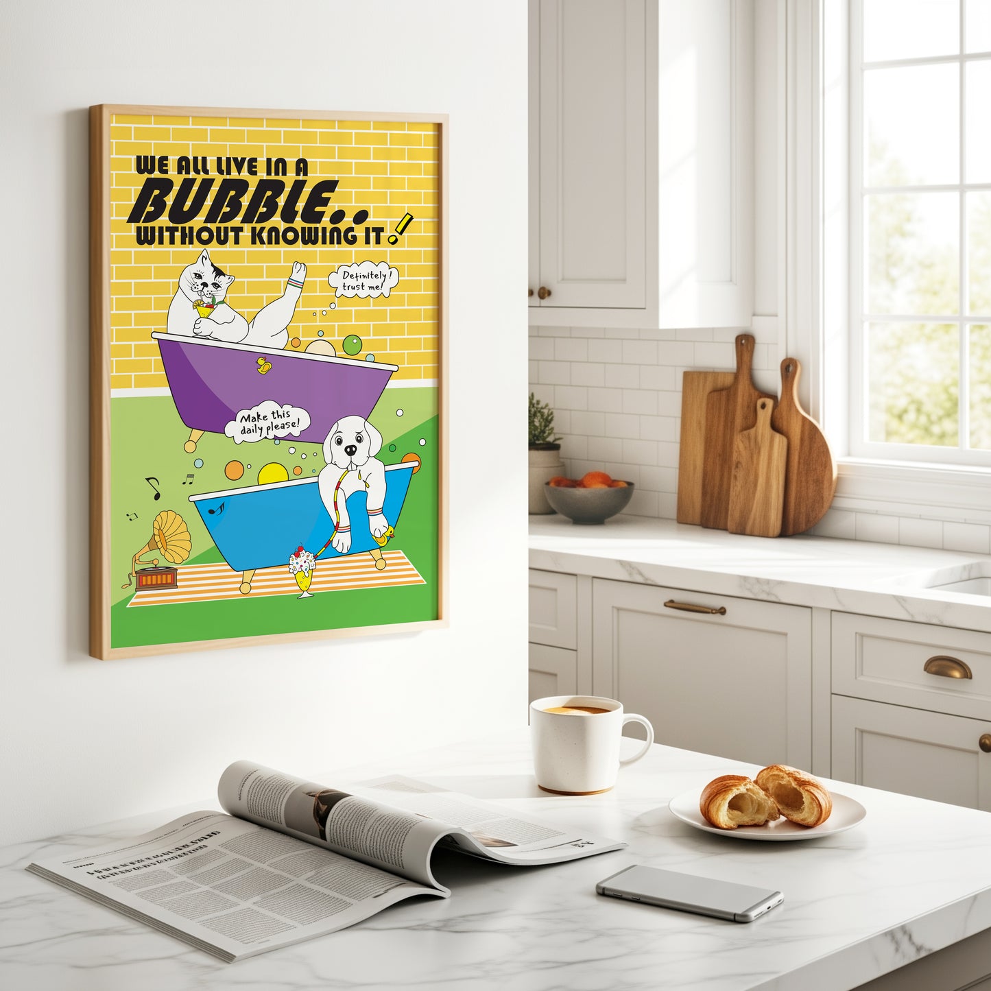 Posters - We All Live In A Bubble Without Knowing It