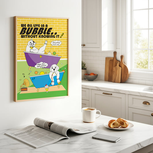 Posters - We All Live In A Bubble Without Knowing It