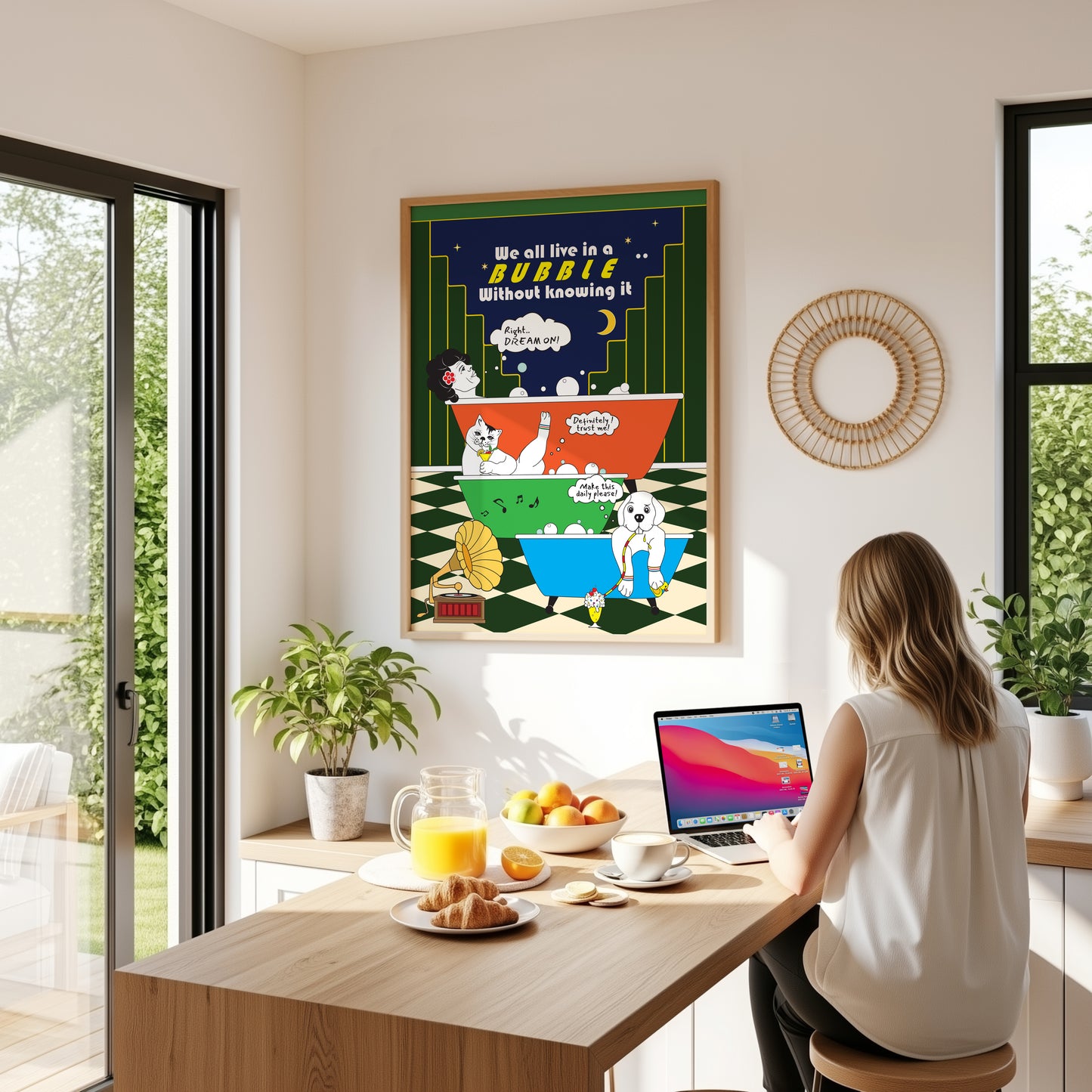 Posters - We All Live In A Bubble