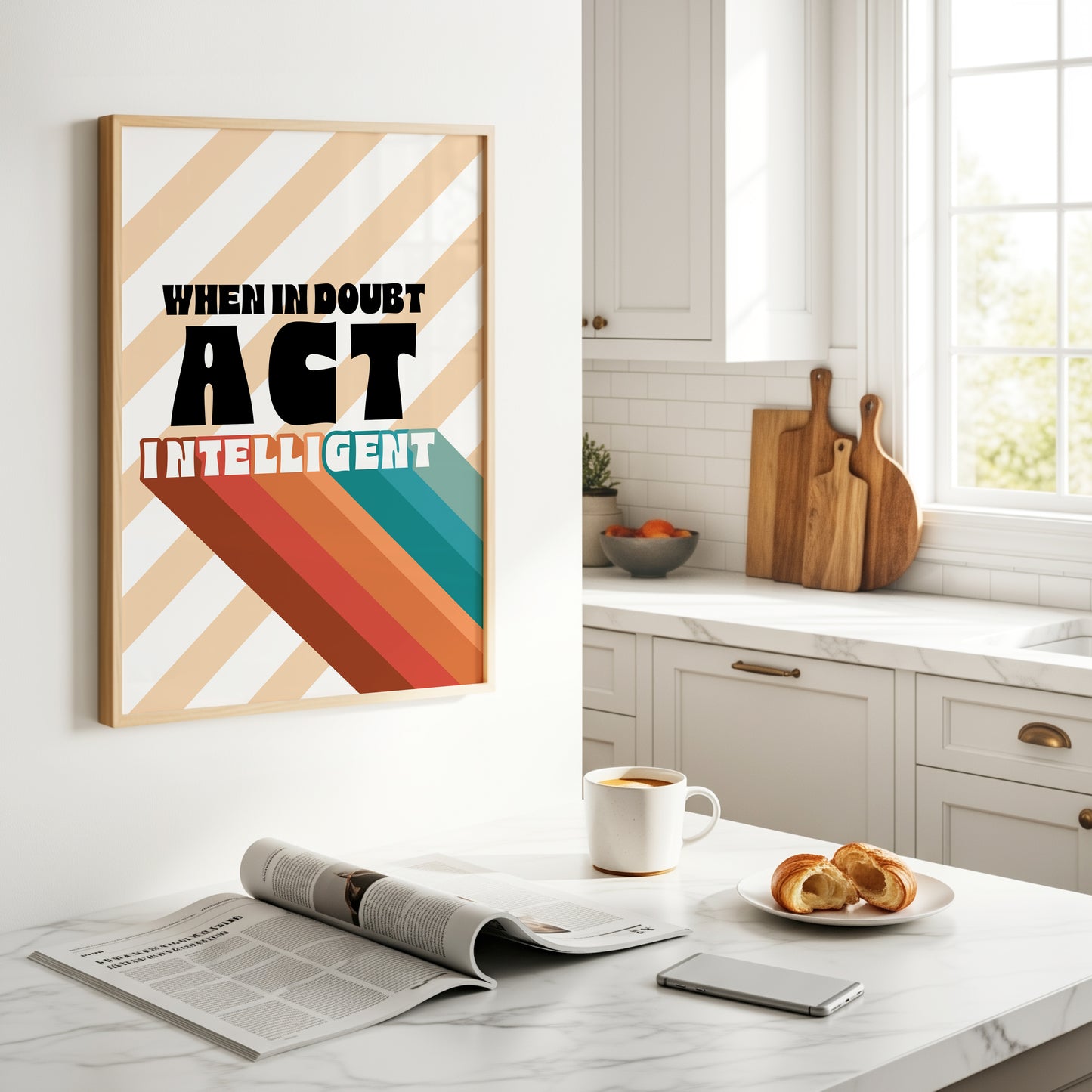 Posters - When In Doubt Act Intelligent