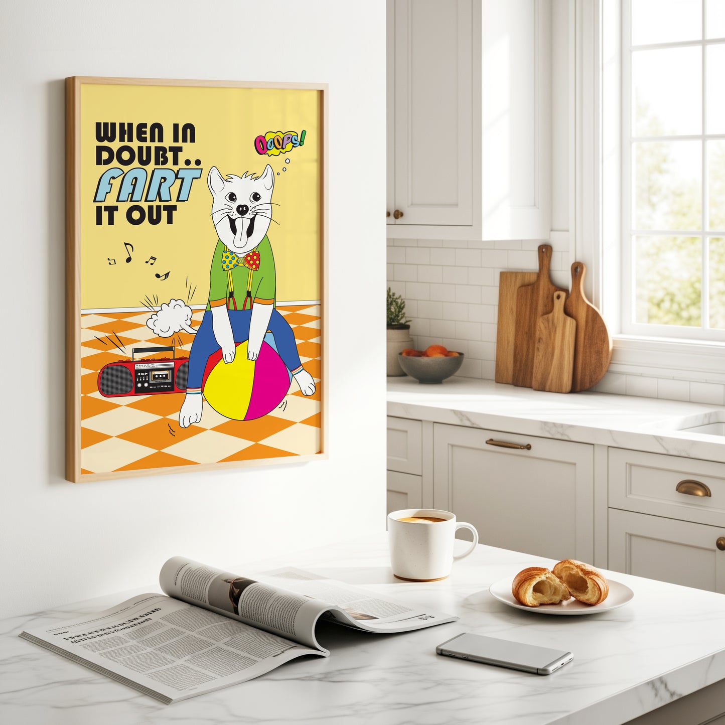 Posters - When In Doubt, Fart It Out