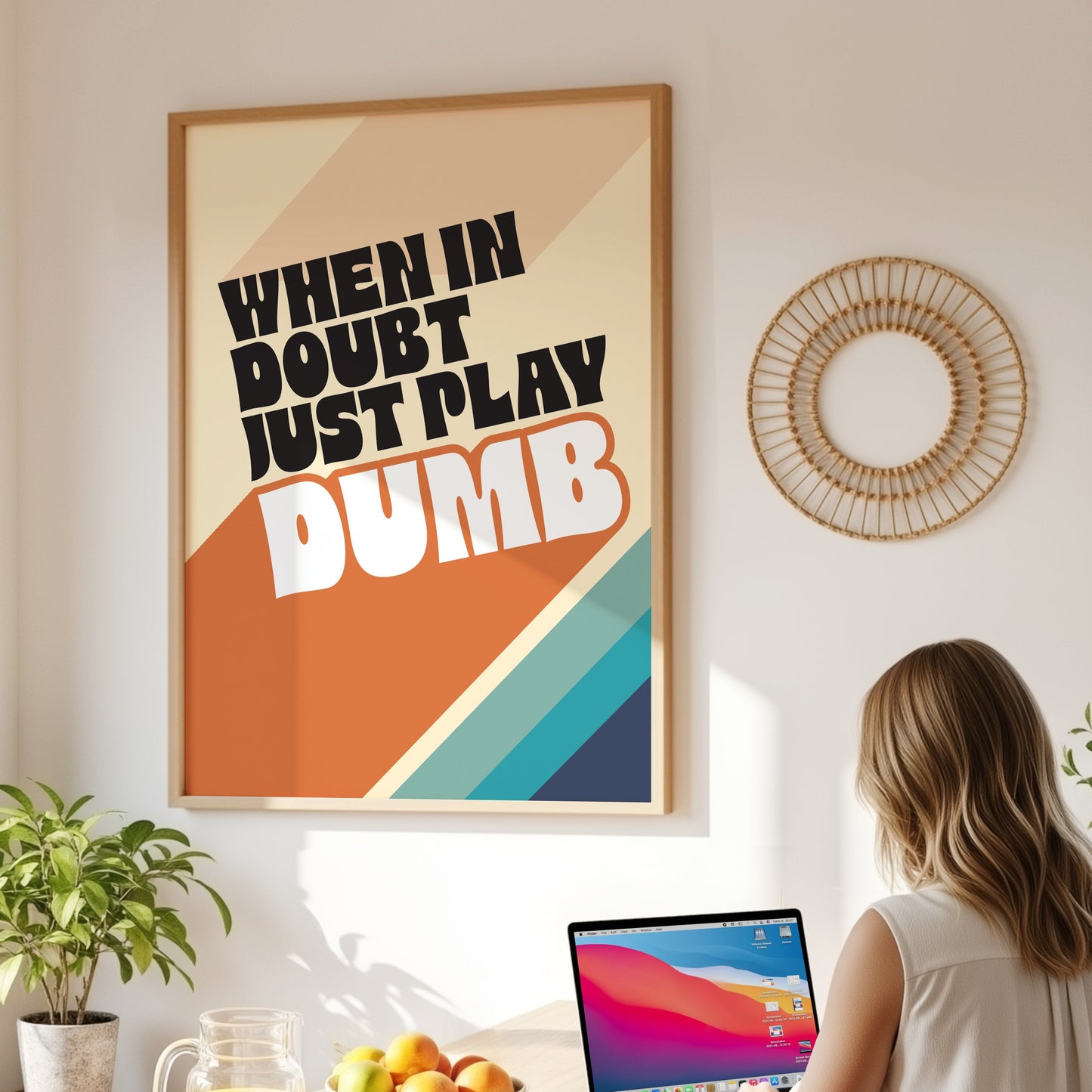 Posters - When In Doubt Just Play Dumb
