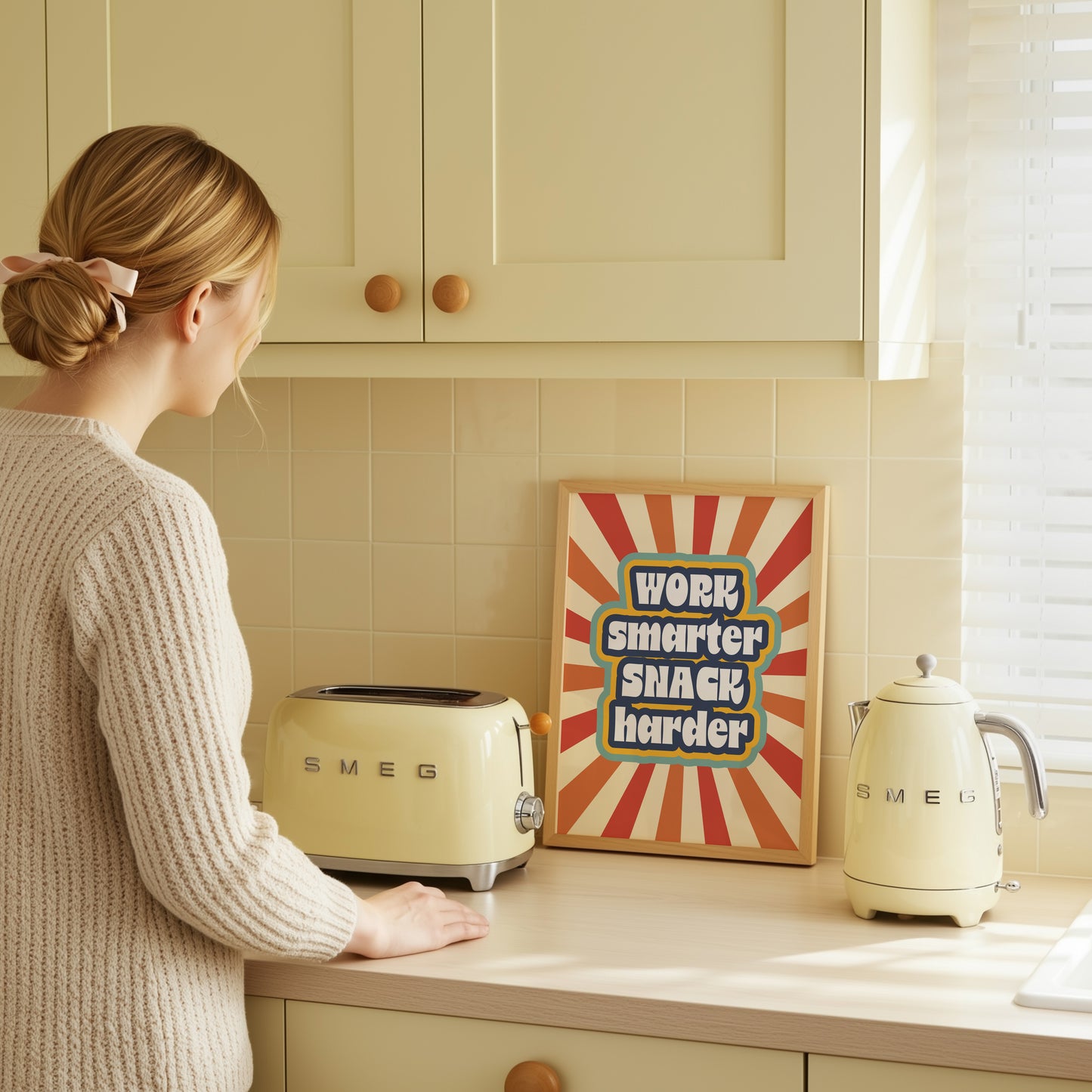 Posters  - Work Smarter Snack Harder