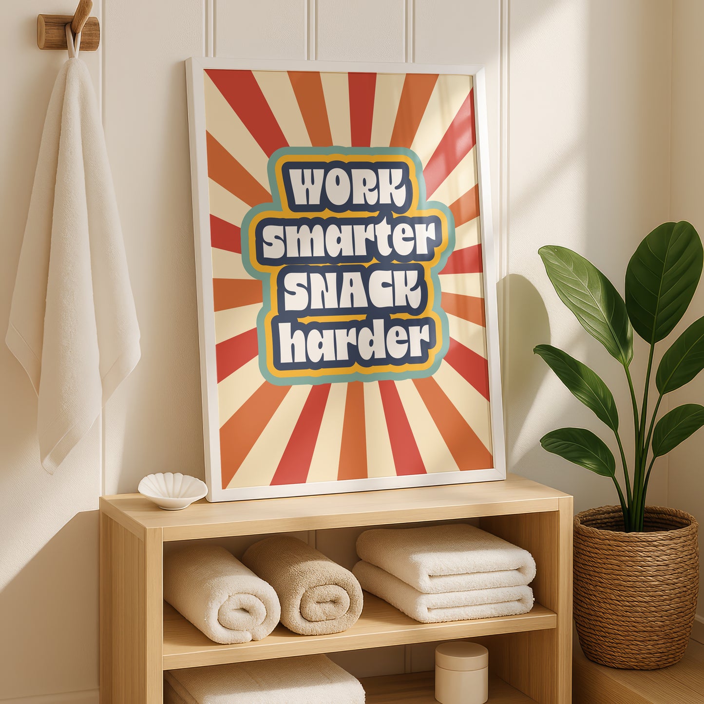 Posters  - Work Smarter Snack Harder