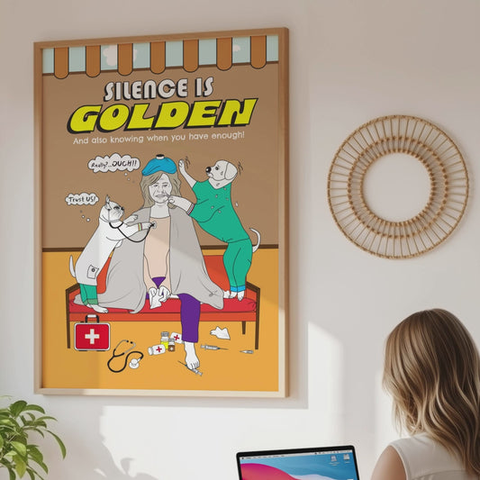 Posters - Silence Is Golden
