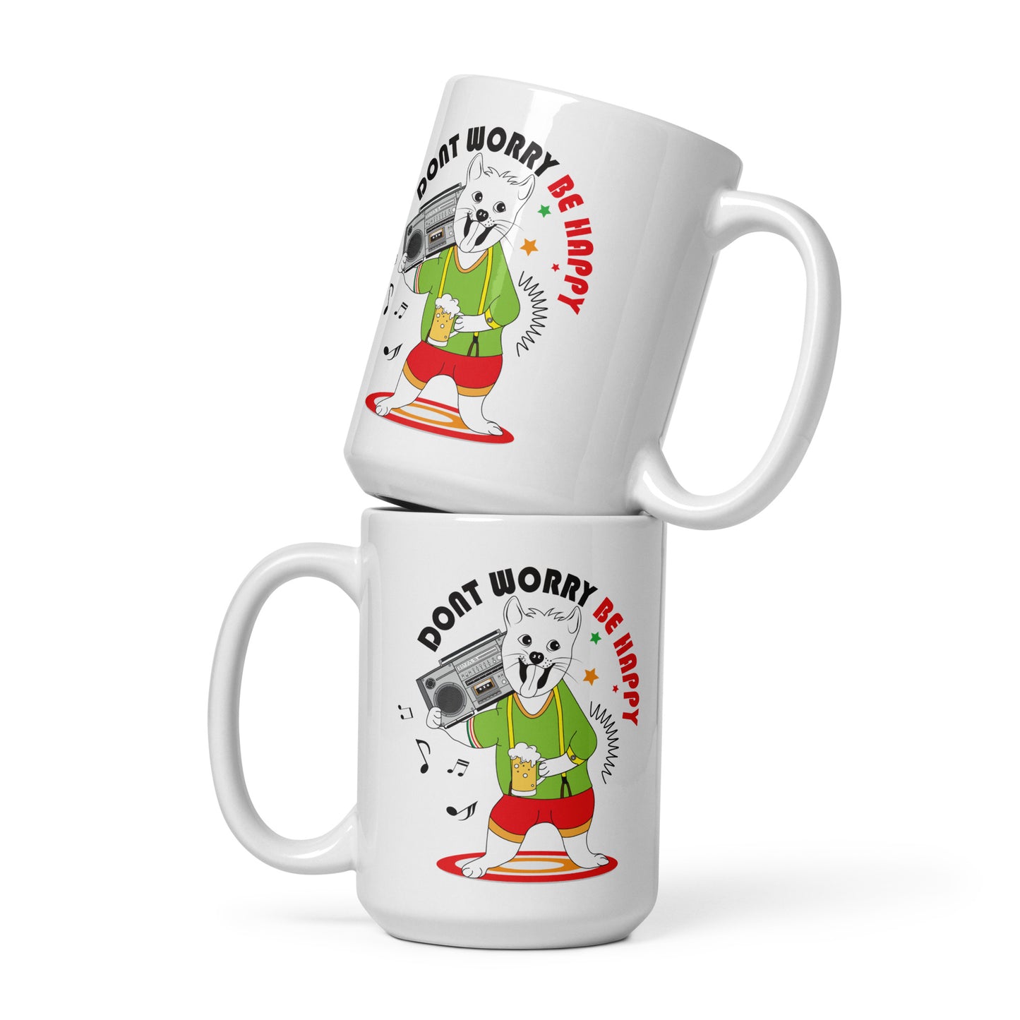 Mug _ Don't Worry Be Happy - 1